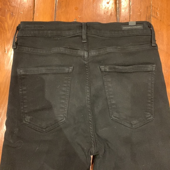 Citizens of Humanity Rocket High-Rise Skinny Black Jeans Size:27 - Picture 5 of 5